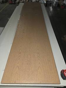 lot 6607 image: 18in X 80in Wood Grain Interior Door Slab