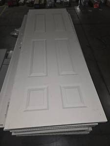 lot 6608 image: (1) Masontie 28in X 80in 6 Panel Doors