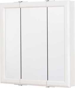 lot 6669 image: RSI HOME PRODUCTS SALES INC CBT24-WH-B 24 White Tri Medium Cabinet - Retail $182