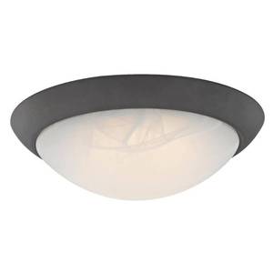 lot 24894 image: (2) Westinghouse 3.46 in. H x 11 in. W x 11 in. L Oil Rubbed Bronze Ceiling Light