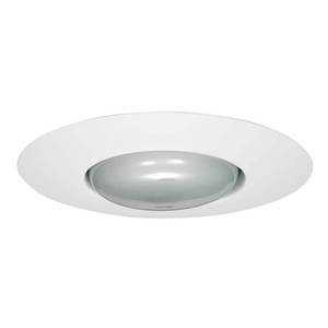 lot 44226 image: (6) Halo 300P Recessed Light Trim Metal Body White