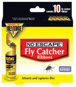 lot 44241 image: (11) Bonide Products 46125 Revenge Fly Catchers- 10 Pack