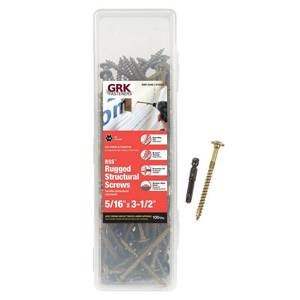 lot 44242 image: (4) GRK HandyPak 516x3-12 Structural Screws