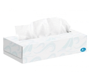 lot 14955 image: (2 Cases) Harbor H5100 Facial Tissue, White, 100 count