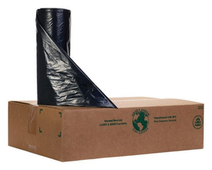 lot 14961 image: (2 Cases) Noramco T-Series 45 gal. Trash Can Liners Twist Tie 100 pk