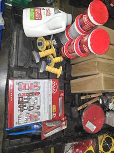lot 24943 image: Apollo 53-Piece Household Tool Kit with Channel Lock Pliers and Utility Knives