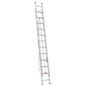 lot 14979 image: 24 Aluminum Extension Ladder - Retail $504.68