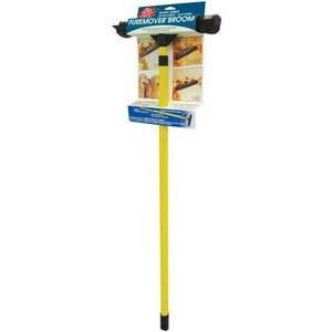 lot 14982 image: (5) Evriholder Fur Remover Brooms (1) Libman Broom and Drive way Markers