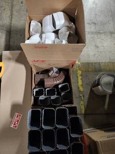 lot 14998 image: Lot Of Assorted Gutter Pieces, Varying Sizes and Styles