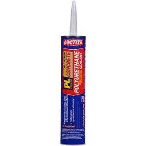 lot 44294 image: Loctite PL 10 oz. Self Leveling Concrete Sealant (12-Pack), Gray - Retail $83.76