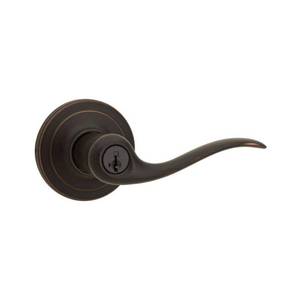 lot 45933 image: (5) Kwikset Tustin Keyed Entry Lever Featuring Smartkey� in VB