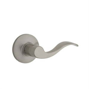 lot 45944 image: (12) Kwikset Layton Lever Passage in Satin Nickel