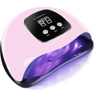 lot 7016 image: BIGBEAR UV Light for Nails, 48W UV LED Nail Lamp for Gel Polish, Fast Nail Dryer with Automatic Sensor, 3 Timer Setting, Small and Portable, LED Nail Light for Fingernail and Toenail Nail