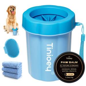 lot 7019 image: Dog Paw Cleaner for Dogs, Dog Paw Washer, Muddy Paw Cleaner, Pet Foot Cleaner, Dog Paw Protector Kit