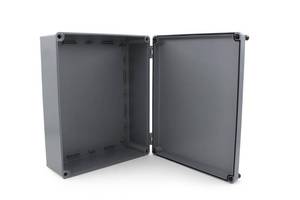 lot 2939 image: DJC Supply Co. 12x10x4 Weather & Dust Proof IP65 PS Plastic Universal Electrical Junction Conduit Box and DIY Project Enclosure, Use for Outdoor and Indoor (1 Pack) Updated Stronger Material