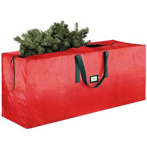 lot 2968 image: Heavy Duty Christmas Tree Storage Bag 9 Ft - Christmas Tree Bag Red - Tree Bags For Storage - Xmas Tree Storage Bag Holds 9 Ft Christmas Tree Bag For All Year Round Christmas Storage