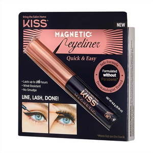 lot 4729 image: KISS Biotin Infused Magnetic Eyeliner Black 0.16 oz.