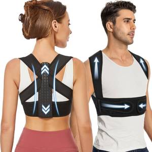 lot 7182 image: Posture Corrector for Women, Back Brace Posture Corrector Neck Hump, Back Support for Men and Women - Upper Back Pain Relief, Improve Posture, Correct Hunchback, Slouching, Kyphosis(L)