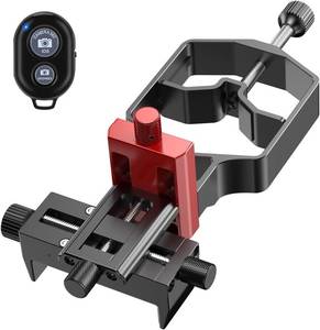lot 7186 image: tridaptor - Universal Phone Scope Digiscoping AdapterHigh-Precision XYZ Metal Telescope Mount 3-Axis Smartphone Holder for Spotting Scope Monocular BinosFits All Cell Phone CameraMax 2.4 Eyepiece
