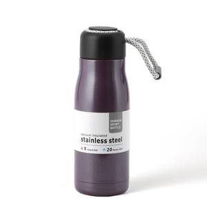 lot 7049 image: Small Water Bottle 12 oz, Dusgut Insulated Water Bottle,Stainless Steel,Wide Mouth Portable Lid
