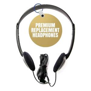 lot 7109 image: SuperEar Premium Replacement Lightweight Headphones Sound Amplifiers,Small, Portable and Comfortable Wired Headphones, Ideal for Pocket Talker Device and Sound Amplifier