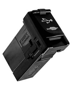 lot 7119 image: GUZIKO Car USB Port Adapter Socket with 4-Pin USB-A Interface and 6-Pin AUX Interface Replace 86190-0R010 86190-52060 Fit for Toyota Avalon 2013-2018 RAV4 2013-2018 Camry 2013-2017 Tacoma 2015-2020