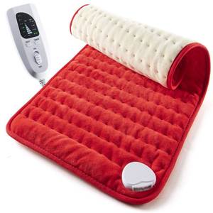 lot 7148 image: Heating pad Electric Heating pad Best Heating pad for Back Pain and Cramps Relief 2 Hour auto Off Measures Moist Heating pad Many Adjustable Setting