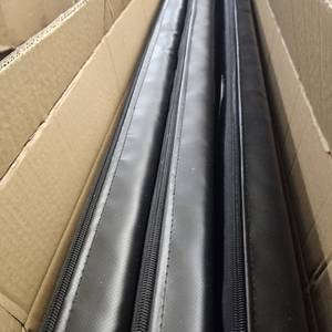 lot 11358 image: Liliful Gym Wall Padding Protection Set - 3 Piece Black