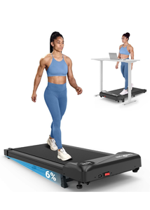 lot 11371 image: THERUN Walking Pad Treadmill Under Desk, Portable Mini Treadmill for HomeOffice, Walking Pad Treadmill 2.5HP, Walking Jogging Machine with 265 lbs Weight Capacity Remote Control LED Display