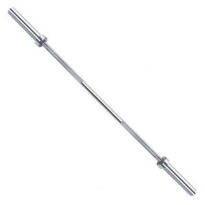lot 11397 image: BalanceFrom Standard Weightlifting Solid Olympic Barbell 2 Inch 5 Feet - Retail $163.06