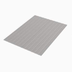lot 11406 image: Continental Sleep, 0.75-Inch Vertical Wooden Bunkie BoardBed Slats with Cover, Enhance Mattress Support, Queen(60), Grey