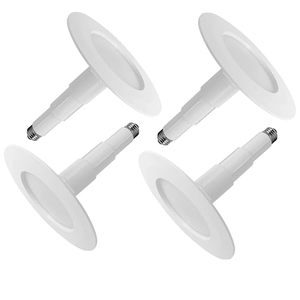 lot 1807 image: Jolux 4-Pack 56 LED Can Lights Retrofit Recessed Lighting,12W60W,2700K SoftWhite,800 Lumens,Dimmable Adjustable Retrofit Downlight,ETL,Damp Rated,Simple Installation Can Lights,Bevel Trim
