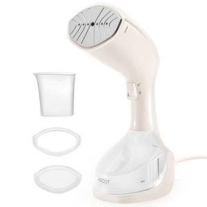 lot 1831 image: Steamer for Clothes, Portable Handheld Steamer 1600W 280ml Water Tank for Curtains,Beddings,Cowboy hats Wedding Dress��Cream)