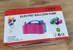 lot 2012 image: Electric Balloon Pump Model 73005 High-Pressure Inflator