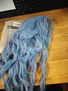 lot 2040 image: Divine Synthetic Wavy Wig - Pastel Blue