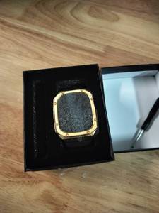 lot 2166 image: Gold-Tone Digital Smart Watch in Display Box