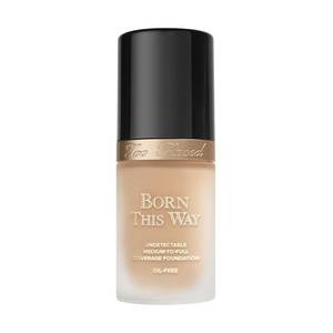 lot 2169 image: Too Faced Born This Way Natural Finish Longwear Liquid Foundation  Medium-To-Full Coverage  Hydrating  Oil Free, 1 Fl Oz, Nude