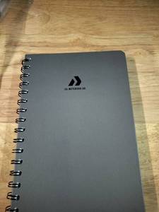 lot 2477 image: Nexmoir Spiral Bound Notebook - Gray