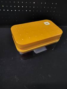 lot 5303 image: Monbento Original Yellow Bento Box Container
