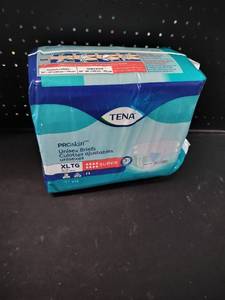 lot 5309 image: TENA ProSkin Unisex Briefs XL Super Absorbency 12-Count Pack