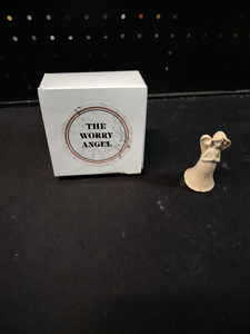 lot 6273 image: The Worry Angel Figurine with Original Box