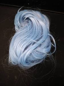 lot 6308 image: Pastel Blue Synthetic Hair Wig