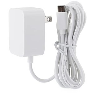 lot 6365 image: LEFXMOPHY Baby Monitor Charging Cord for VAVA Replacement Charger Handheld Screen Parent Unit 5V Power UL Aadpter with 5ft White Cable (Not for Cam)