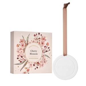 lot 6373 image: COCORR�NA Car Air Freshener - Cherry Blossom Handmade Scented Ceramic for Drawers and Closets, Car Fragrance Gifts for Men Women