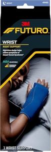 lot 8200 image: FUTURO Night Wrist Support, Left or Right, Adjustable, Helps Provide Nighttime Relief of Carpel Tunnel Symptoms, Made of Breathable Material, Easy-to-Use Sleeve Design, One Size Fits Most (48462ENR)