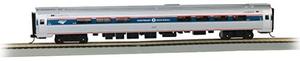 lot 8203 image: Bachmann Trains - 85 Budd Amtrak AMFLEET - I CAF� CAR - Northeast Regional Phase VI #43344 - HO Scale