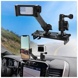 lot 8229 image: WXRYLYN 2024 2025 Ram Dash Mount Phone Holder for 2019-2025 Ram 1500 2500 3500 TRX Metal Dash Platform Phone Mount Go pr o Holder 2025 R am Cell Phone Holder Phone Mount - Retail $89.35