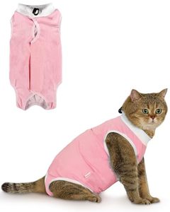 lot 8242 image: ANWA Breathable Cat Recovery Suit Female, Cat Onesie for Cats After Surgery Female, Cat Surgery Recovery Suit Female