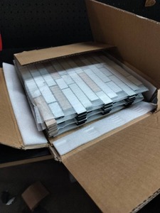 lot 9388 image: A 5 Pack Of Back Splash Tile, 12 12In X 11 12In Per Tile