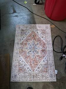 lot 11510 image: Persian Style Area Rug with Medallion Design